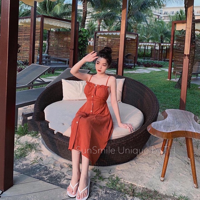 Váy 2 dây cúp ngực siêu xinh