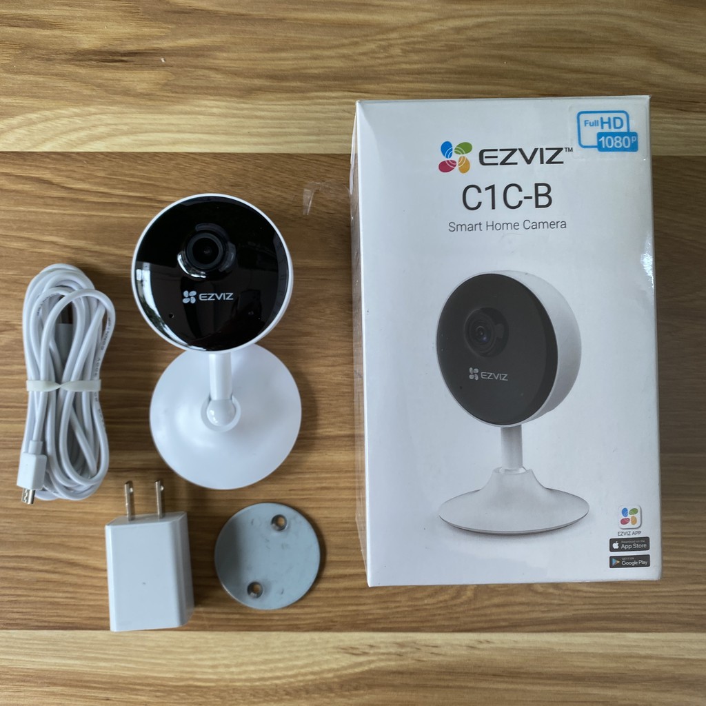 Camera IP Ezviz C1C-B độ phân giải 1080P trong nhà, đàm thoại 2 chiều
