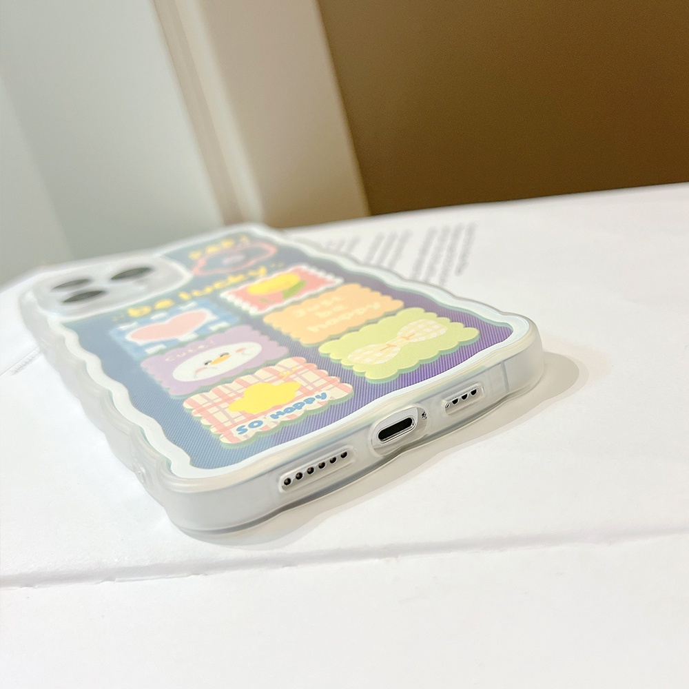 Ốp lưng iphone trong lượn sóng be lucky 6/6s/6plus/6splus/7/7plus/8/8plus/xs/11/12/13/14/pro/max/plus/promax TLS24
