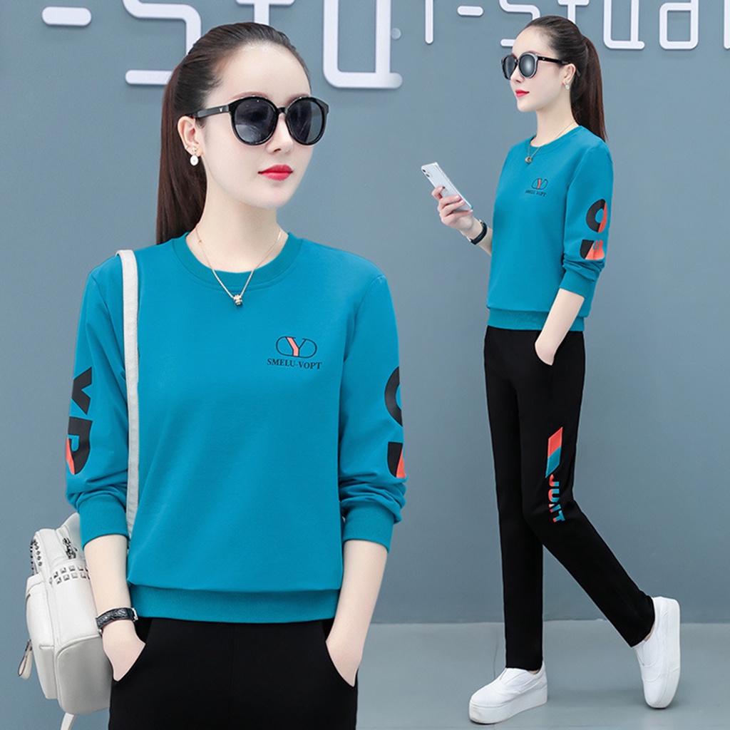 Bộ nỉ da cá nữ cao cấp - Đồ bộ thể thao nữ đẹp YBN45 mẫu mới nhất 2021
