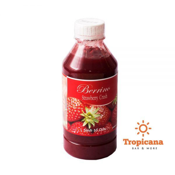 Sinh tố Berrino Dâu - Chai 1L