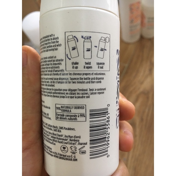 Dầu gội khô +biotin Briogeo 50g Scalp Revival