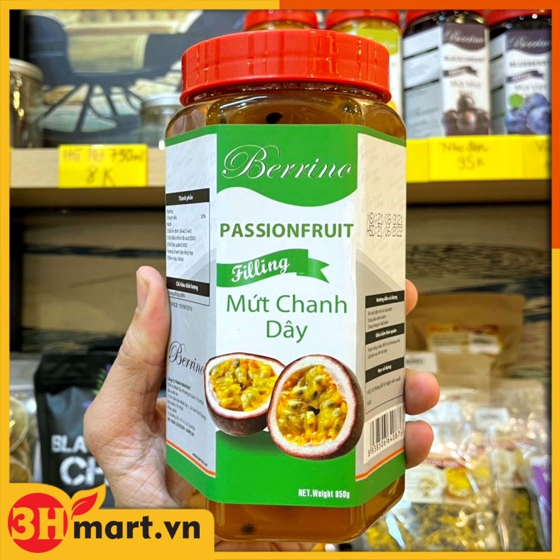 Mứt chanh dây Berrino 950g