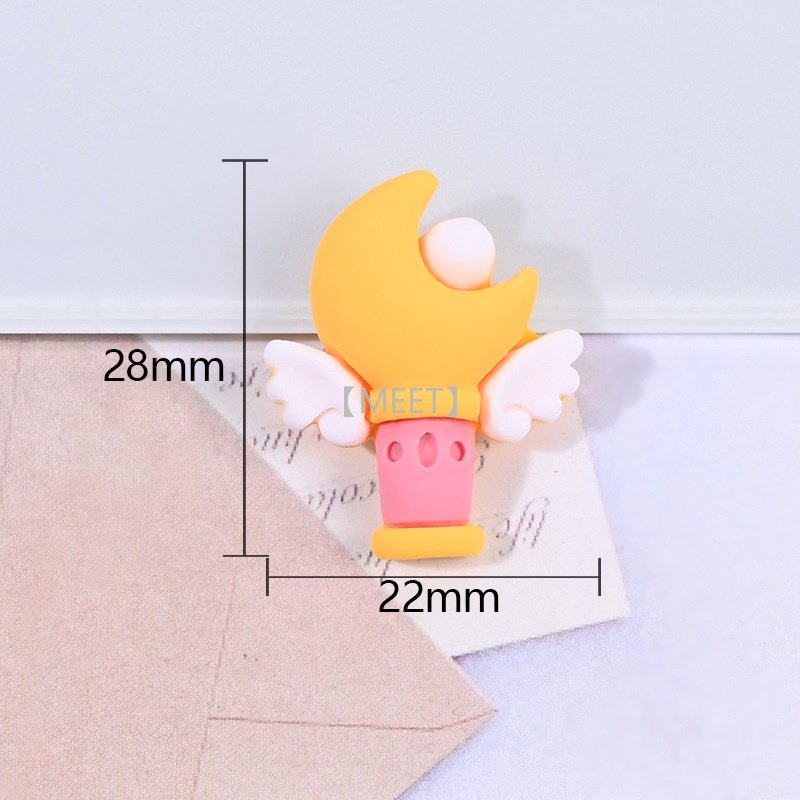 [Met] 1 Cái / Túi Hình Nơ Nhựa Resin Làm Đồ Trang Sức Thủ Công DIY