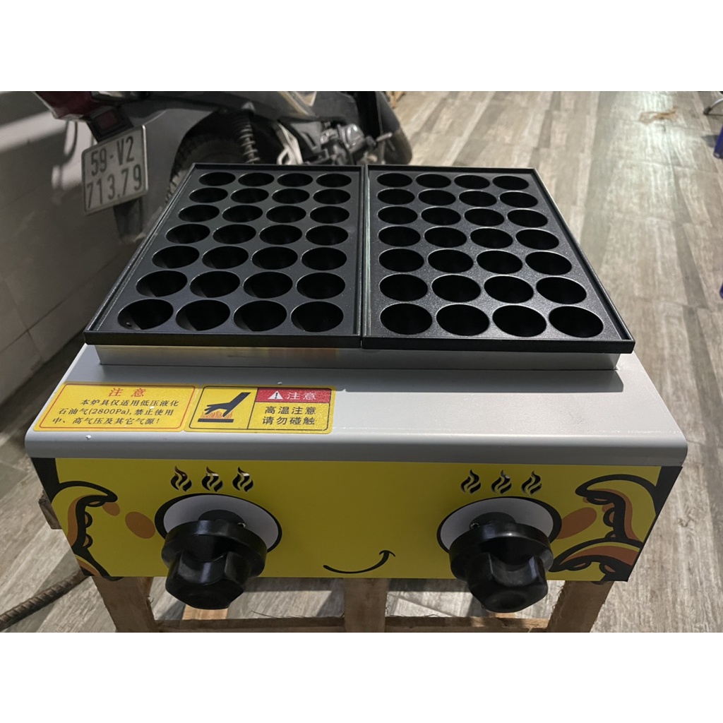 ( Có Sẵn )Máy làm bánh takoyaki 28 lỗ- 56 lỗ ( dòng máy cao cấp )