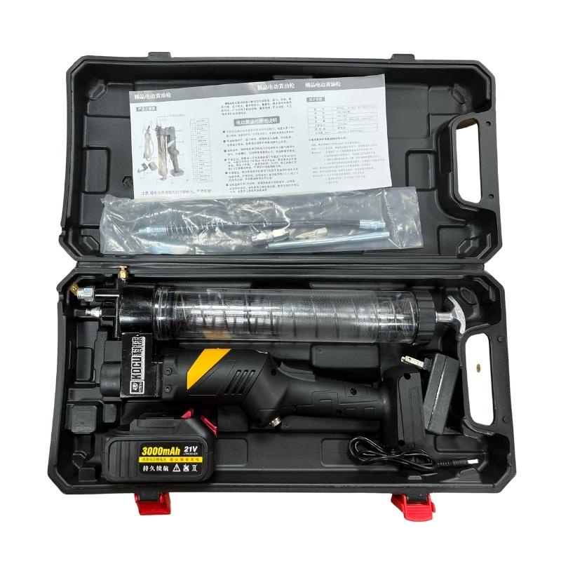 Bơm Mỡ Cầm Tay 600cc Sử Dụng Pin 21V 3000mAh KOCU D711