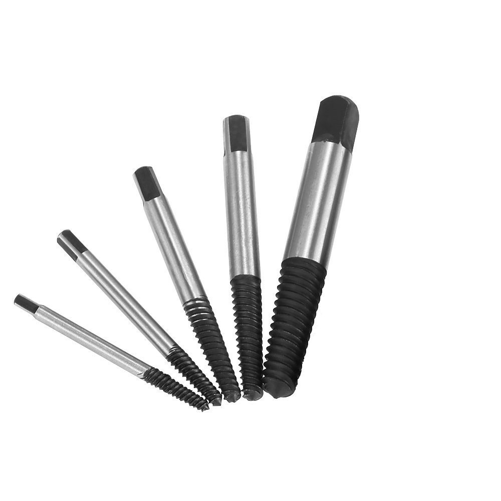 Bộ dụng cụ tháo bu lông gãy, bộ tháo vít gãy toét 5 cây từ 3.17-18mm