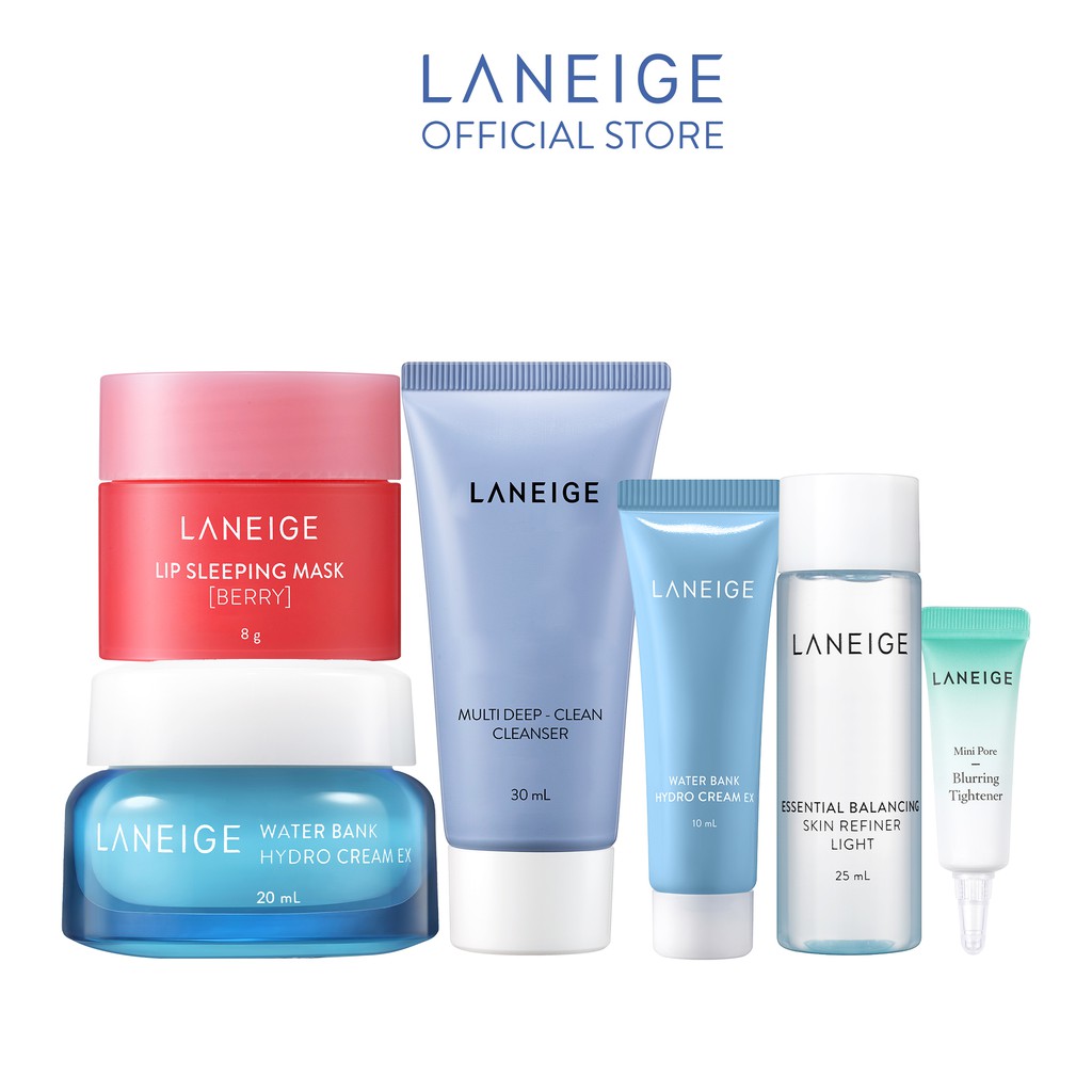 [Mã FMCGMALL giảm 8% đơn 250K] Bộ cân bằng, dưỡng ẩm & thanh lọc cho da LANEIGE Set Kit | BigBuy360 - bigbuy360.vn