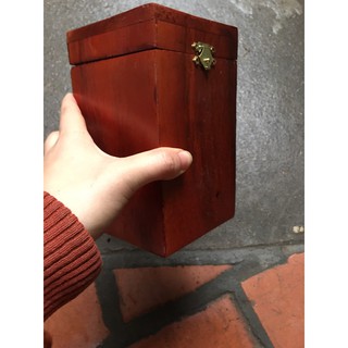 Hộp trà gỗ hương cao cấp chữ phúc