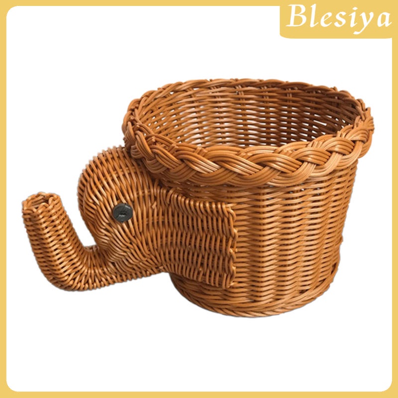 [Bresiya] Khay Đựng Trái Cây / Thức Ăn Vặt Đan Mây Hình Dáng Dễ Thương