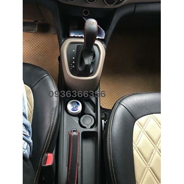 [DA BÒ THẬT] Bao Da Cần Số, Tay Phanh xe HYUNDAI I10 Số Tự Động, Bản Full.. Da Bò Rất Nhiều Màu Sắc