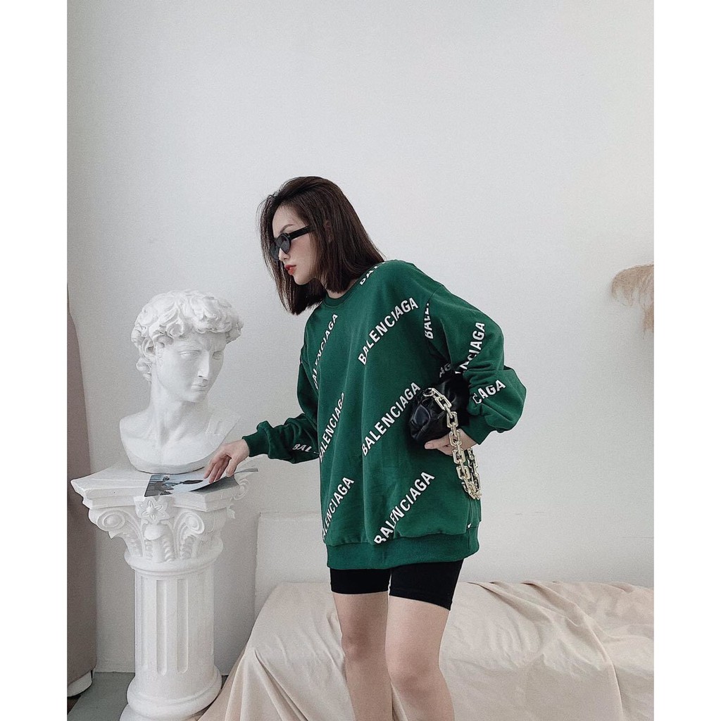 [ Mã FAMAYWA2 giảm 10K đơn 50K] Áo Thụng Balencia Xanh Cực Hót | BigBuy360 - bigbuy360.vn
