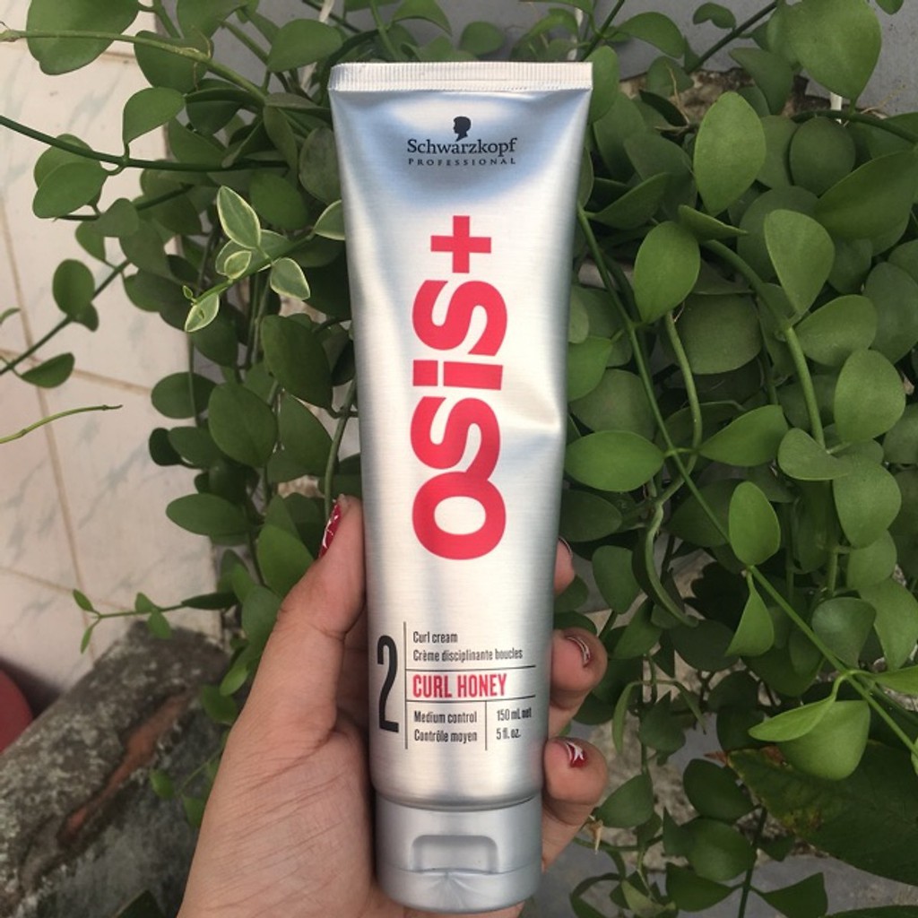 [Chính hãng] [Giá sỉ] Kem tạo lọn sóng xoăn giữ nếp tóc Schwarzkopf Osis+ 2 Curl Honey Cream 150ml