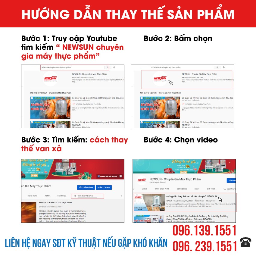 Van xả kèm Vòi xả nồi nấu phở dung tích nồi từ 20L đến 150L- Đường kính Ren van 27mm, 34mm, 42mm