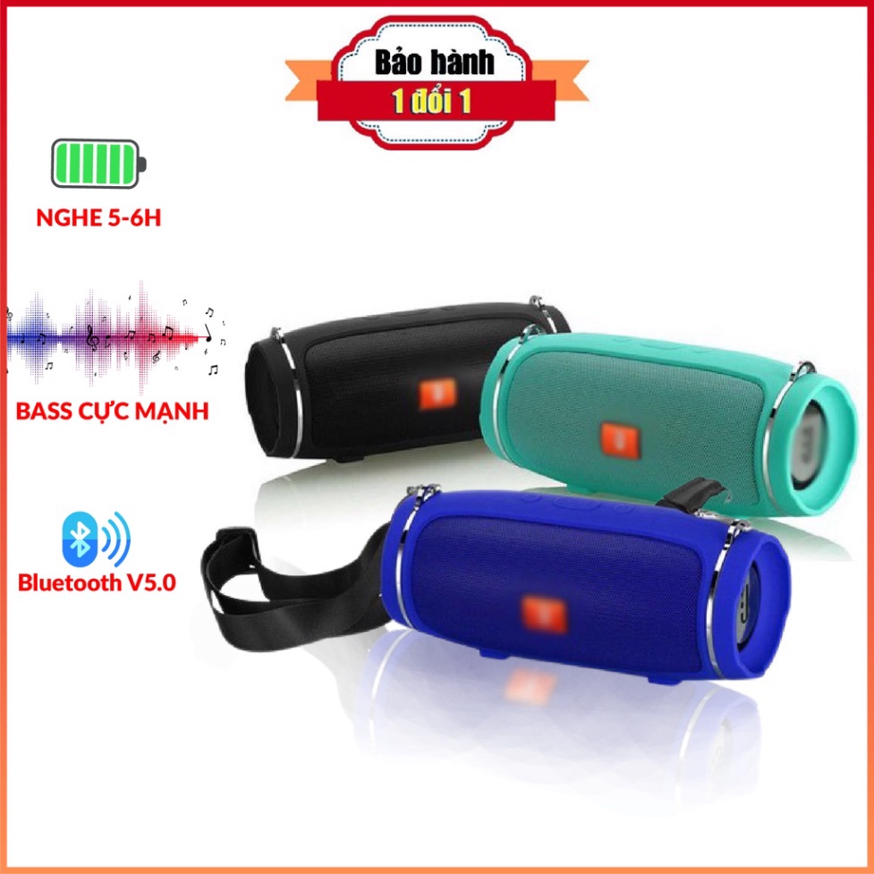 Loa Bluetooth Jbl Charge 4+ Mini Bass Mạnh, Âm Thanh Trong,Vỏ Nhôm,...
