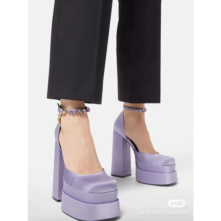 Xăng đan Mũi Vuông Gót Dày Thời Trang Dành Cho Nữ size 35-42