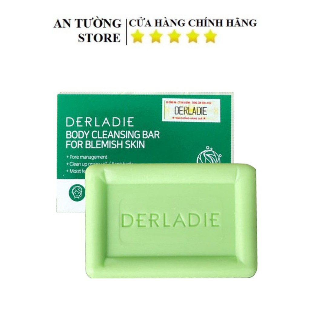 Xà Bông Giảm Mụn Lưng Và Cơ Thể Derladie Body Cleansing Bar For Blemish Skin 50g