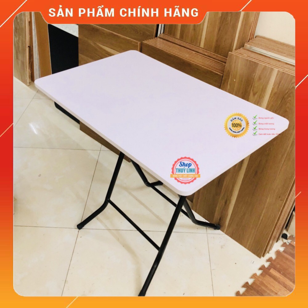 ⚡️Bàn gấp chân cao 71cm trắng đẹp cỡ 40x80 giá sốc