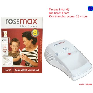 Máy xông khí dung Rossmax NA90 vừa hút dịch vừa xông họng