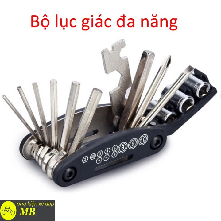 tool bộ sửa chữa đa năng nhỏ gọn bỏ túi cao cấp, lục giác đa năng nhiều chi tiết trong 1