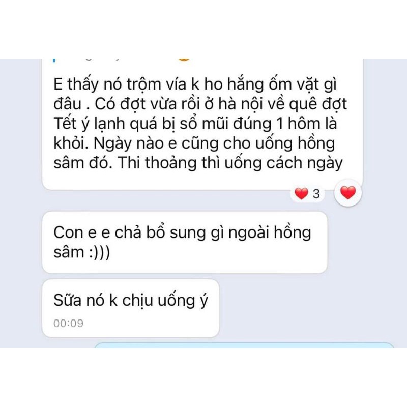 Thùng 40 gói hồng sâm ChuChu Chu Chu Hàn Quốc