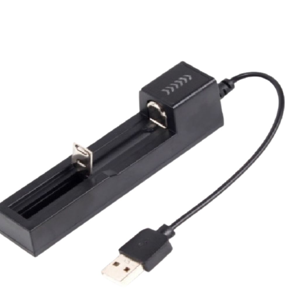 Pin sạc đèn soi đá quý 18650 3.7v và dây sạc usb cho đèn pin soi đá đèn soi cua JSP