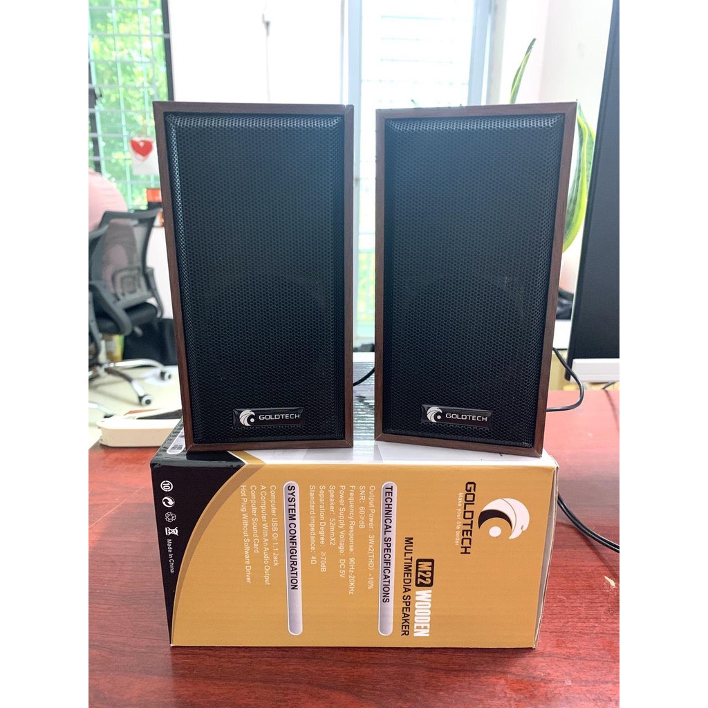 Loa 2.0 GoldTech M22 Hàng Mới Bh 1 Năm