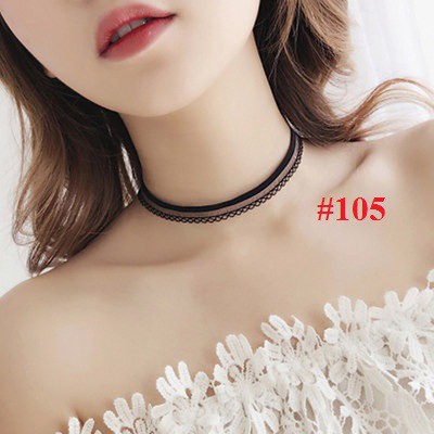 Vòng Cổ Choker 1 Dây Nhiều Mẫu Lựa Chọn