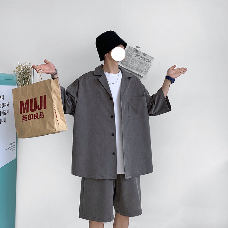 Bộ Quần Áo Nam, Bộ Quần Áo Blazer Nam phong cách Hàn Quốc - SET01 | BigBuy360 - bigbuy360.vn