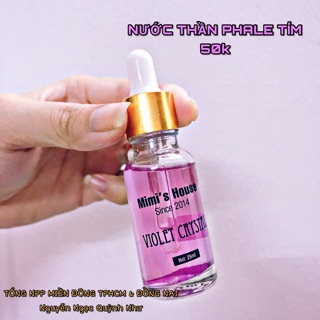 NƯỚC THẦN PHA LÊ TÍM