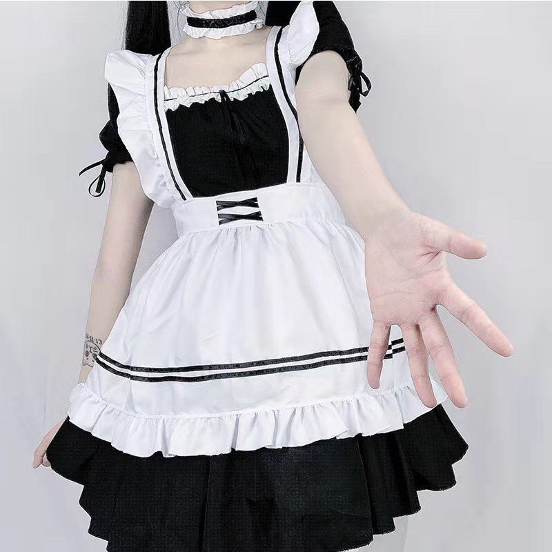 [?Taobao?Sẵn?] Sét Maid Nữ 8 Món Cosplay Loại Ll