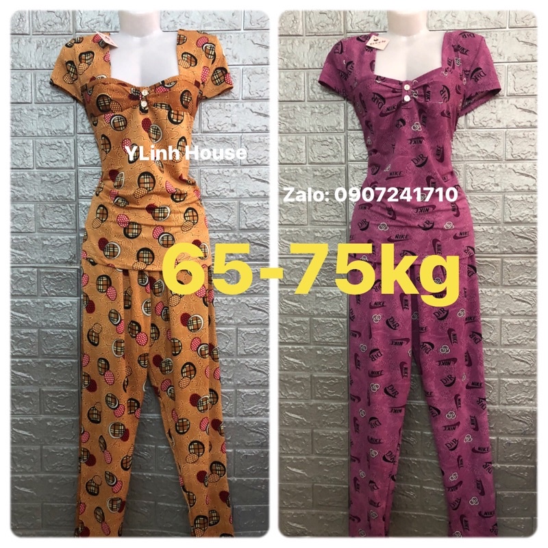 Size5D (63-73kg)đồ bộ quần dài nhiều mẫu