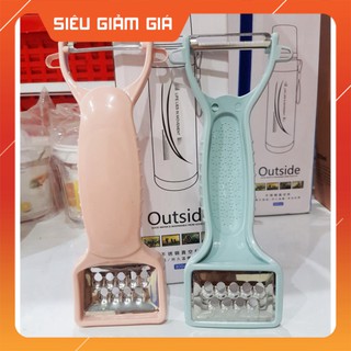 Nạo gọt rau củ đa năng 2 đầu