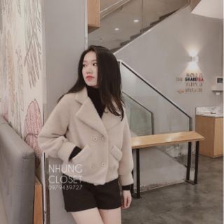 Áo dạ ( Ảnh thật chèn tên )