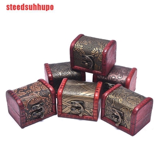 Hộp Đựng Trang Sức Bằng Gỗ Mini Cổ Điển