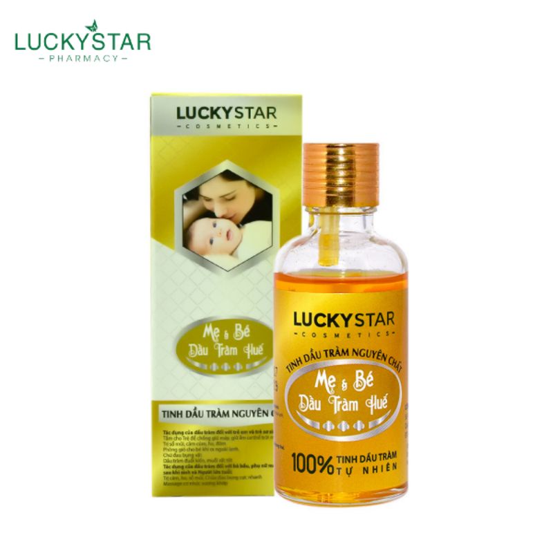 Tinh Dầu Tràm Nguyên Chất 50ml- LUCKY STAR