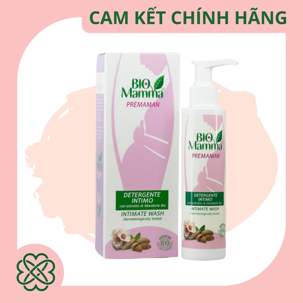 Dung dịch vệ sinh Organic cho phụ nữ mang thai Bio Mamma - 150ml