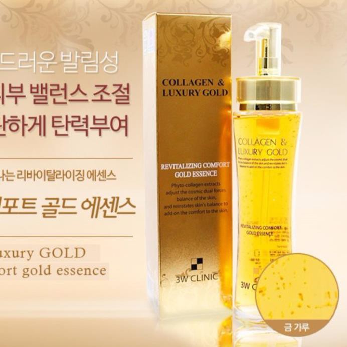 Giá sỉ - Tinh Chất Vàng Collagen And Luxury Gold 3w Clinic 150ml[ Hàng chuẩn]