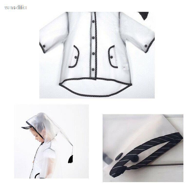 Áo Mưa Trong Suốt Chống Thấm Nước Dành Cho Bé