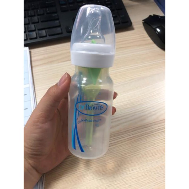 Combo 3 bình sữa Dr Brown’s cổ hẹp 120ml nhựa pp options