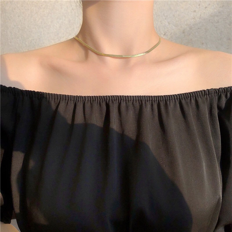 Choker thanh mảnh CK795 Mayconner