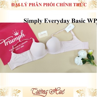 Áo lót nữ Triumph Simply Everyday Basic WP trơn mút mỏng lưng bảng to.