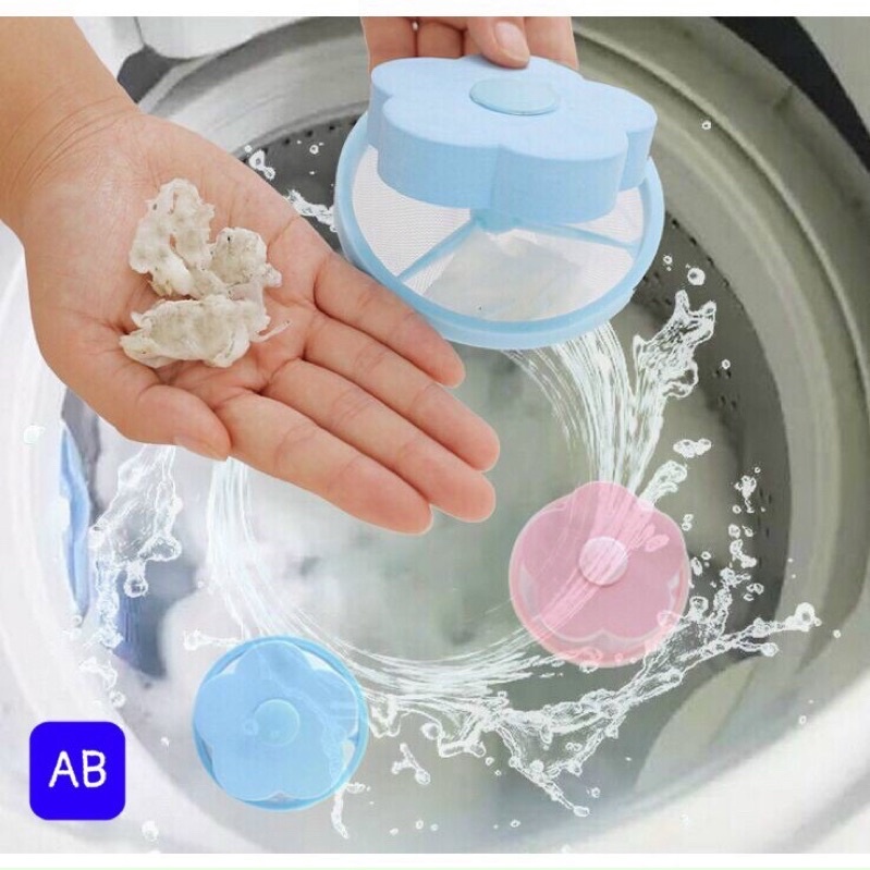 Phao lọc cặn bẩn máy giặt khi giặt quần áo