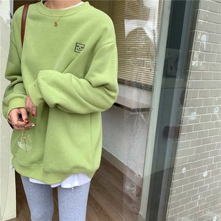 𝑭𝒓𝒆𝒆𝑺𝒉𝒊𝒑 Áo Nỉ Thêu Logo Mặt Cười - Chất Dày Dặn - Free Style [Sanunii Shop]