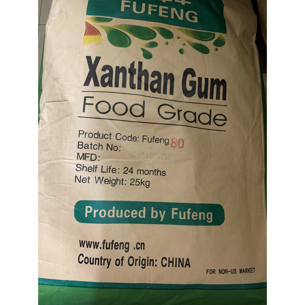 1kg tạo đặc, làm mềm bánh xathangum cho sản phẩm thực phẩm, mỹ phẩm