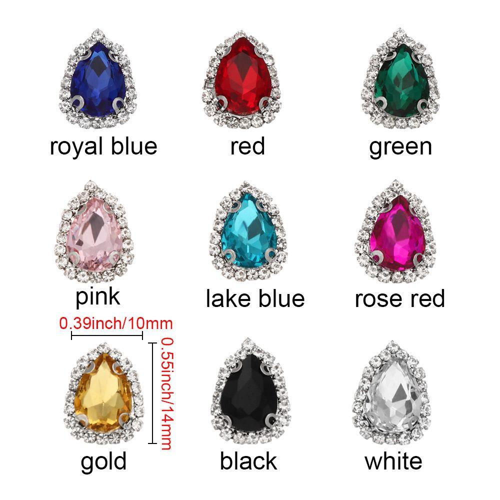 Hs Set 10 Món Đồ Chơi Độc Đáo|Thẻ Nút Áo Hình Hoa Lấp Lánh