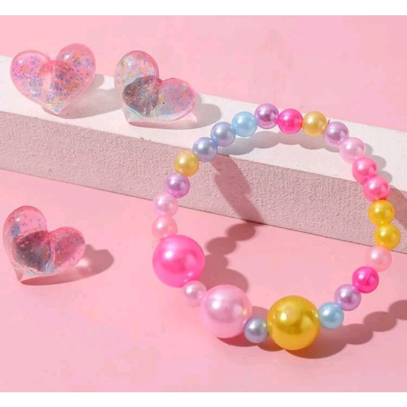 🧸SET TRANG SỨC BÉ GÁI-TẶNG KÈM TÚI RÚT