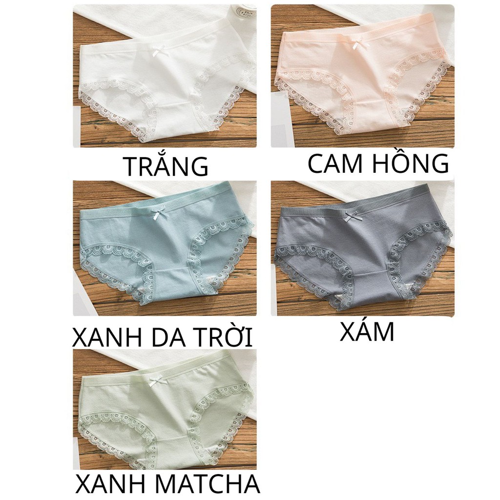 Quần Lót Nữ Cotton kháng khuẩn thoáng mát nữ tôn dáng xuất Nhật mẫu 1007