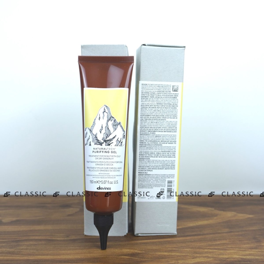 Gel Chống Và Ngăn Gàu Davines Purifying 150ml