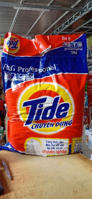 Bột giặt Tide chuyên dụng 9kg.